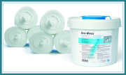 Eco Wipes und Spendereimer